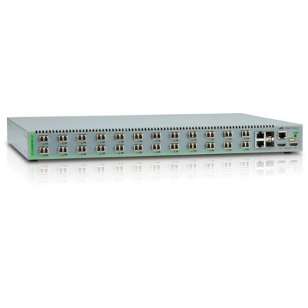 Коммутатор Allied Telesis 24 x 100FX (LC) Port Managed Stackable Fast Ethernet Switch. Dual AC Power Supply (AT-8100S/24F-LC). Изображение 1