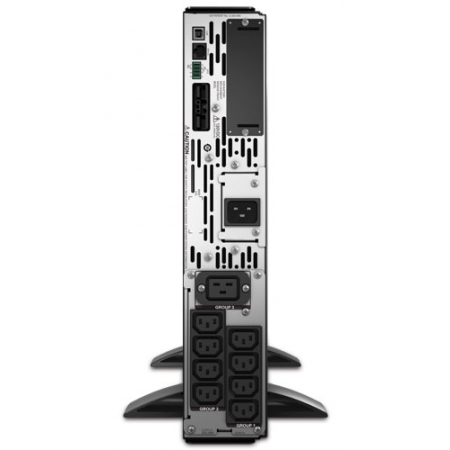 ИБП APC  Smart-UPS X 2700W / 3000VA Rack/Tower LCD 200-240V,  Interface Port SmartSlot, USB, Extended runtime model, 2U (SMX3000RMHV2U). Изображение 6