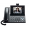 Телефонный аппарат Cisco UC Phone 9951, Charcoal, Slm Hndst with Camera (CP-9951-CL-CAM-K9=). Превью 1