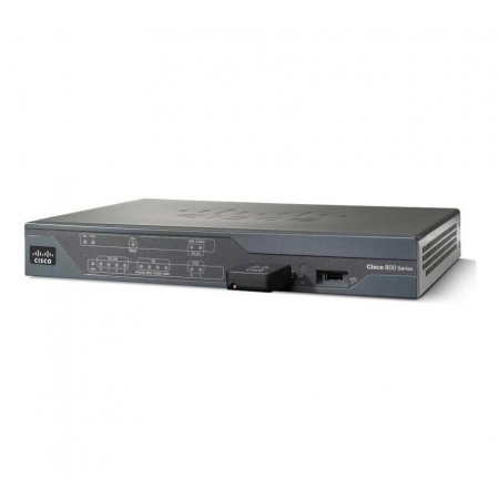 Cisco 881 Fast Ethernet Security Router supporting EV-DO/1xRTT—BSNLSKU with PCEX-3G-CDMA-B (CISCO881G-B-K9). Изображение 1
