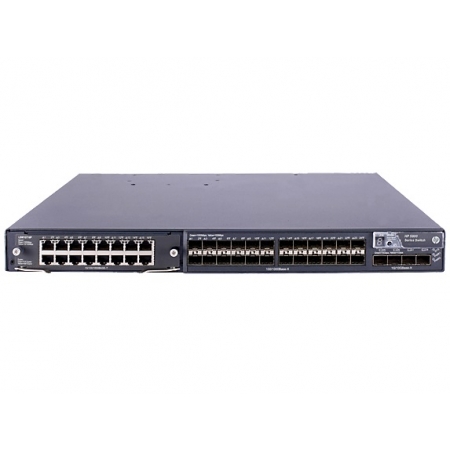 HP 5800-24G-SFP Switch w 1 Intf Slt (JC103B). Изображение 1