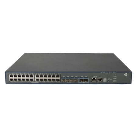 HP HI 5500-24G-4SFP w/2 Intf Slts Switch (JG311A). Изображение 1