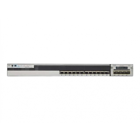 Коммутатор Cisco Systems Catalyst 3750X 12 Port GE SFP IP Base (WS-C3750X-12S-S). Изображение 2