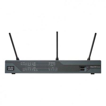 Cisco 897VA Gigabit Ethernet security router with SFP and VDSL/ADSL2+ Annex A with Wireless (C897VAW-E-K9). Изображение 1