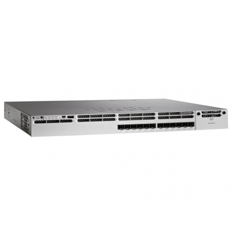 Коммутатор Cisco Catalyst 3850 12 Port GE SFP IP Base (WS-C3850-12S-S). Изображение 1