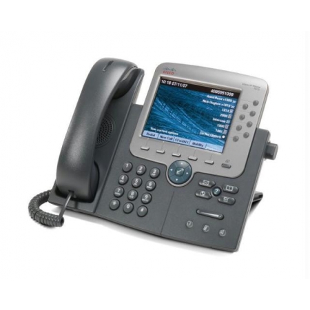 Телефонный аппарат Cisco UC Phone 7965, Gig, Color,  with 1 RTU License (CP-7965G-CH1). Изображение 1