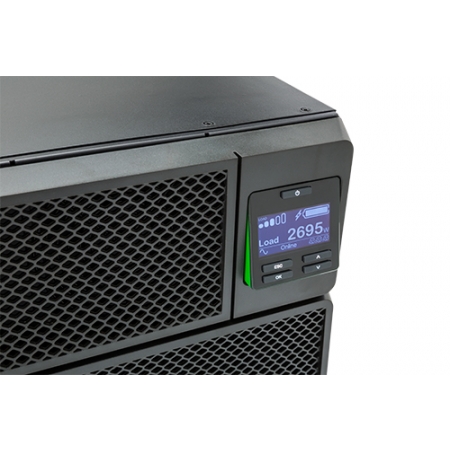 ИБП APC  Smart-UPS On-Line,4500W /5000VA,Входной 230V /Выход 230V, Interface Port Contact Closure, RJ-45 Serial, Smart-Slot, USB, Extended runtime model (SRT5KRMXLI). Изображение 4