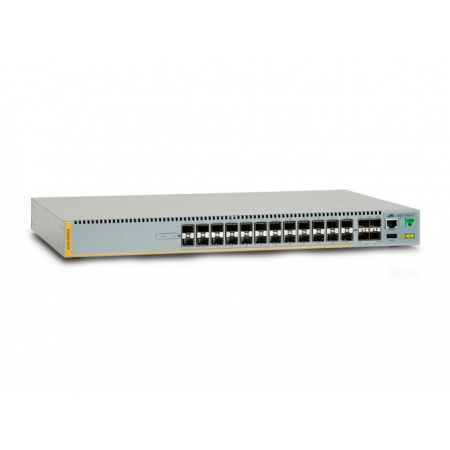 Коммутатор Allied Telesis 24 ports SFP Layer 2+ Switch with 4 x 10G SFP+ uplinks, dual embedded power supply (AT-x510-28GSX-50). Изображение 1