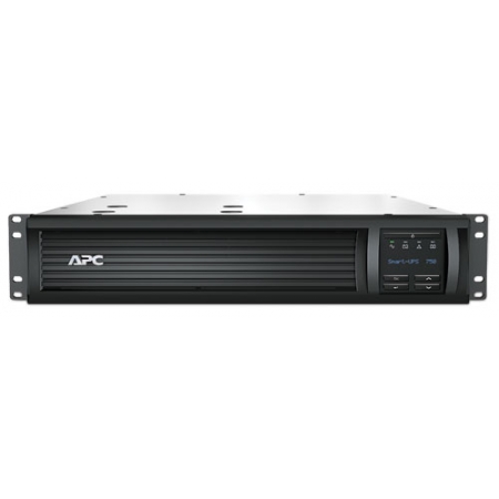ИБП APC  Smart-UPS LCD 500W / 750VA, Interface Port RJ-45 Serial, SmartSlot, USB, RM 2U, 230V (SMT750RMI2U). Изображение 1
