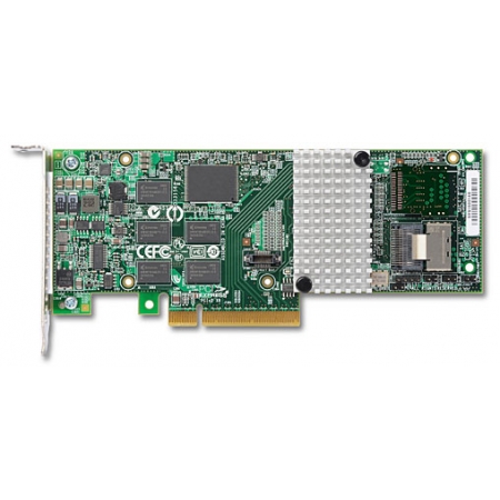 Контроллер LSI SATA Controller , RAID Supported , Plug-in Card Form Factor , PCI Express x8 Host Interface , 9750-4i Product Model , Low-profile Card Height , Serial ATA/600 Controller Type  (LSI00215). Изображение 1