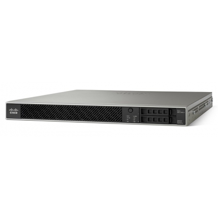 Межсетевой экран Cisco ASA 5555-X with FirePOWER Services, 8GE, AC, DES, 2SSD (ASA5555-FPWR-K8). Изображение 1