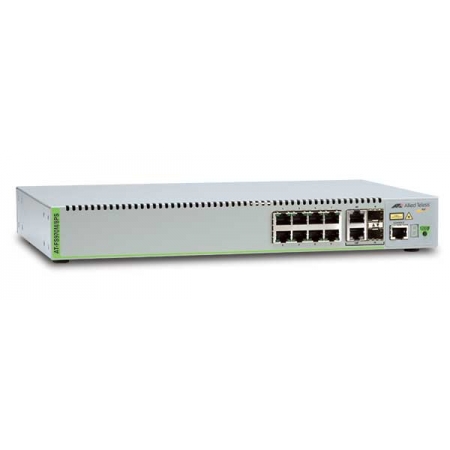 Коммутатор Allied Telesis 8 Port POE+ Managed Standalone Fast Ethernet Switch. Single AC Power Supply - Extended Temp Range (AT-FS970M/8PS-E-50). Изображение 1