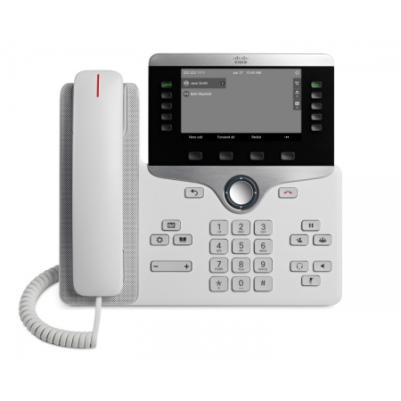 Телефонный аппарат Cisco IP Phone 8811 White (CP-8811-W-K9=). Изображение 1