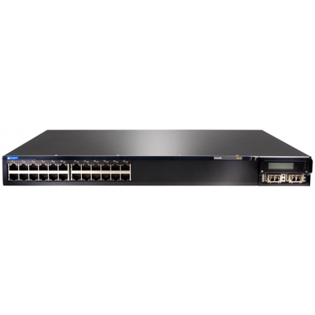 Коммутатор Juniper Networks EX 4200, 24-port 1000BaseX  SFP + 190W DC PS (EX4200-24F-DC). Изображение 1