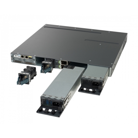 Коммутатор Cisco Catalyst 3850 24 Port PoE with 5 AP license IP Base (WS-C3850-24PW-S). Изображение 2